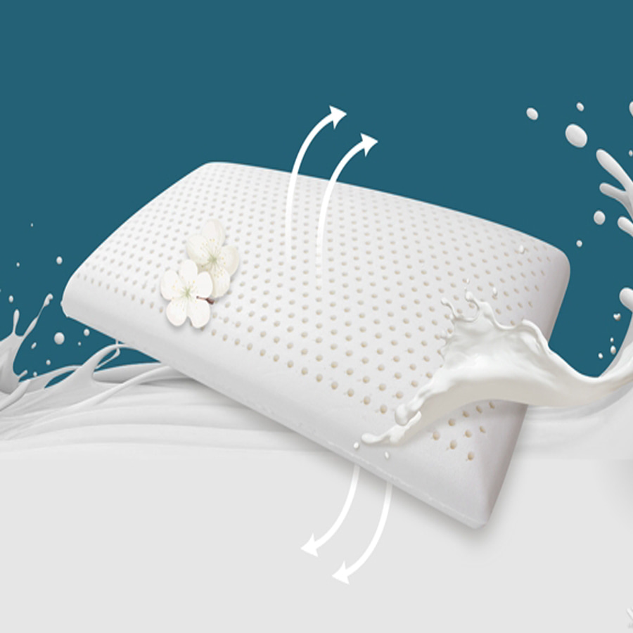 Gối Cao Su Thiên Nhiên Oval