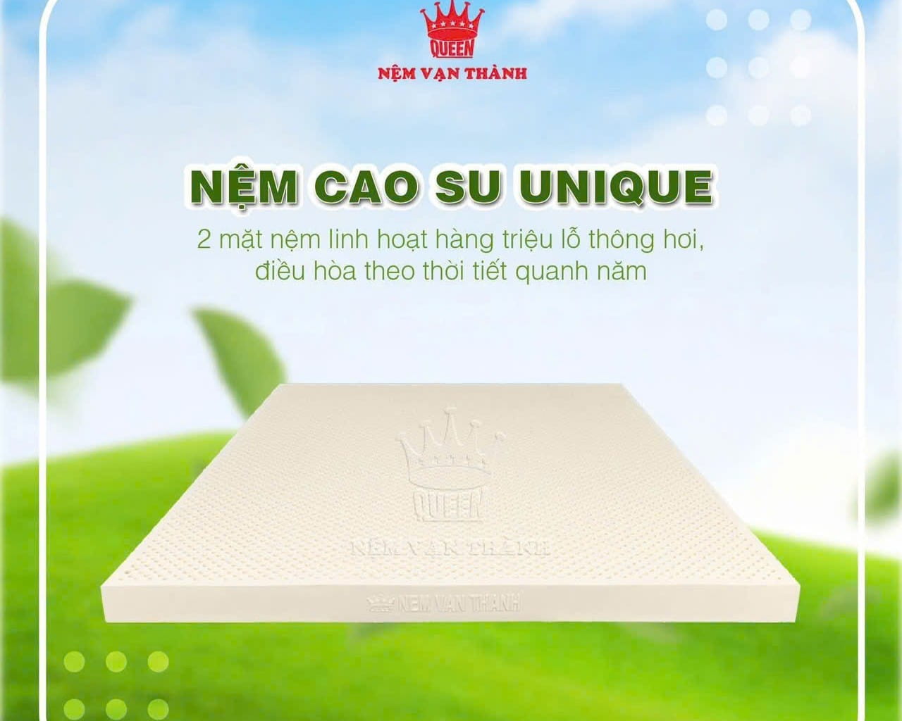 Nệm Cao Su Unique Vạn Thành