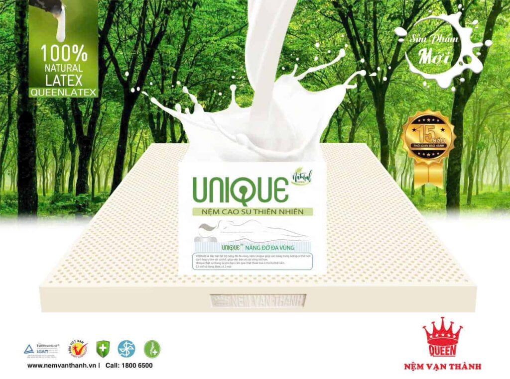 Nệm Cao Su Unique 